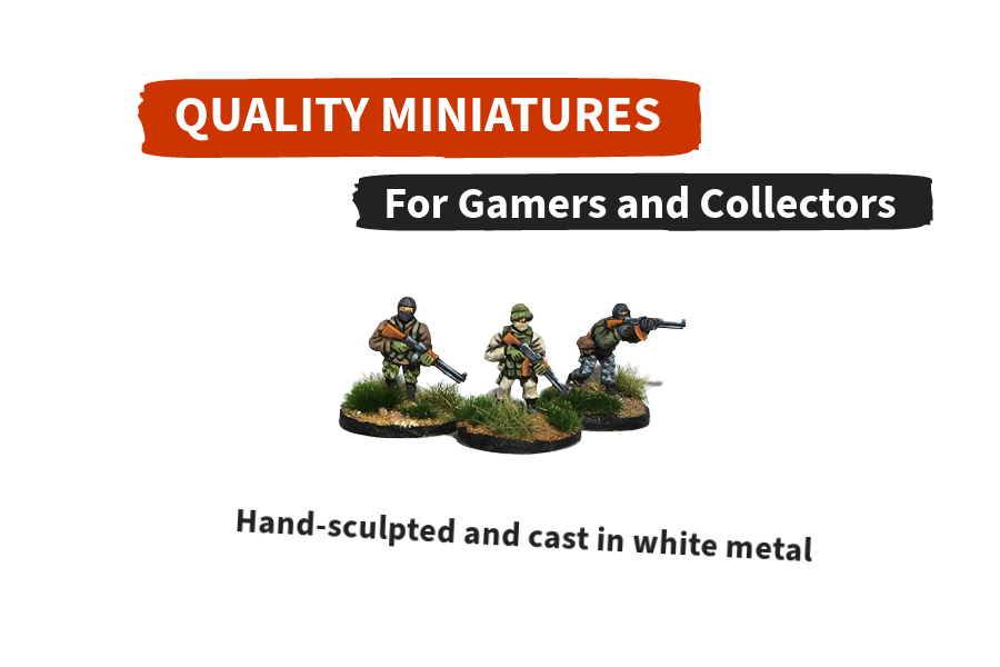 Quality Miniatures for Gamers and Collectors